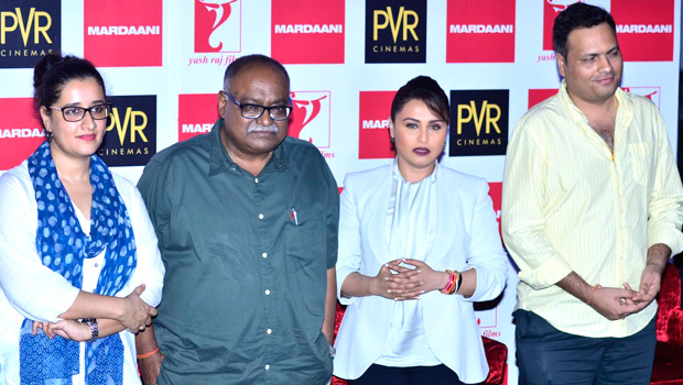 Rani Mukerji Launches Mardaani Anthem Song