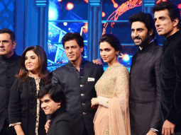 Shah Rukh, Abhishek, Sonu, Vivaan, Boman’s Mad Dance At Happy New Year Music Launch