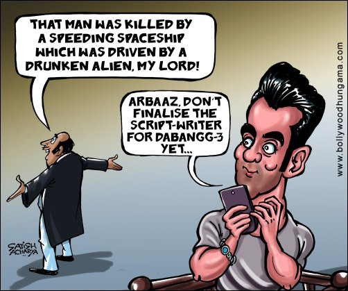 Bollywood Toons: Salman Khan’s hit and run case