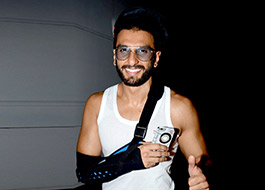 Ranveer Singh suffers ligament tear on sets of Bajirao Mastani