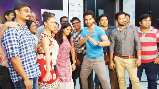 Jackky-Lauren’s Funtastic Visit At Hungama Office