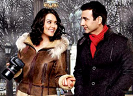 Preity shoots in freezing temperature in Paris Preity shoots in freezing temperature in Paris