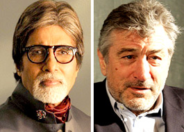 Big B meets Robert De Niro