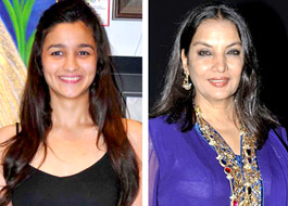 “Alia is my true inheritor” – Shabana Azmi