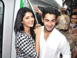 Armaan – Deeksha Promote ‘Lekar Hum Deewana Dil’ In Mumbai Metro