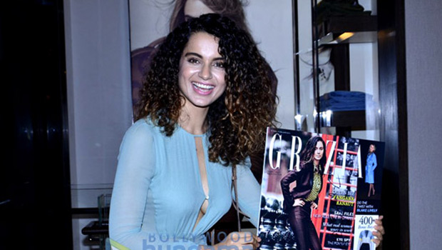 Kangana Ranaut Unveils Latest Issue Of ‘Grazia’