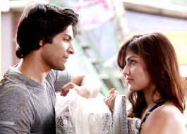 Rhea Chakraborty on a kissing spree