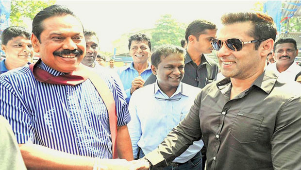 Tamils Protest Against Salman Khan For His Support To Mahinda Rajapaksa