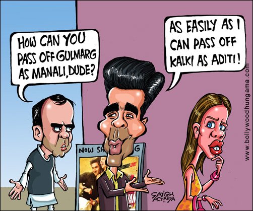 Bollywood Toons: Kashmir=Manali, Kalki=Aditi