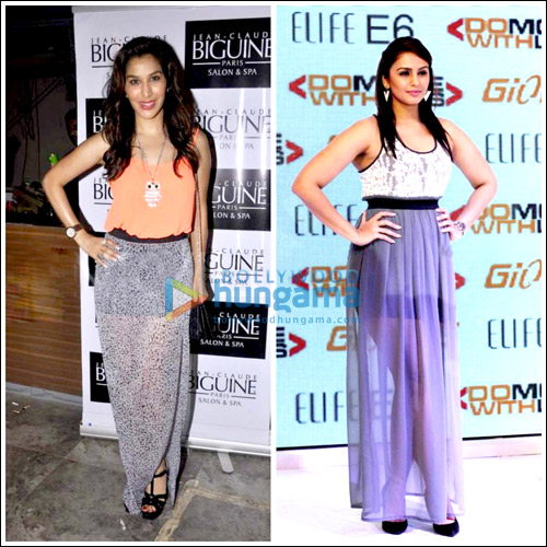 Style Seal: – Huma and Sophie’s sheer story