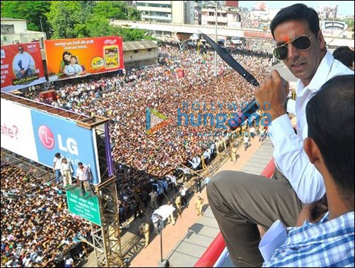 Akshay Kumar’s spiritual trip to Nagpur