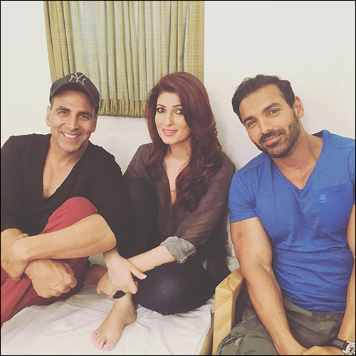 Check out: Akshay Kumar and Twinkle Khanna bond with John Abraham