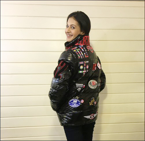 Check out: Jackie Chan gives a personalized jacket to Amyra Dastur