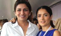 Bhavna Talwar bonds with Salma Hayek