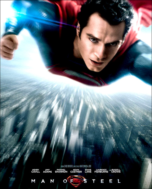 Win DVDs of the film Man Of Steel