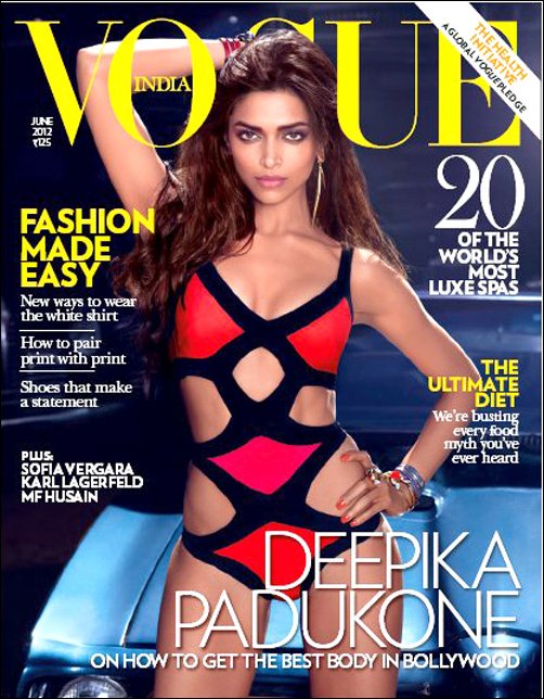Deepika sizzles on the cover of Vogue Deepika sizzles on the cover of Vogue