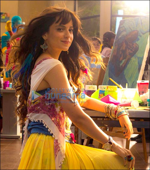 Check out: Kangna Ranaut’s funky look in Katti Batti Check out: Kangna Ranaut’s funky look in Katti Batti