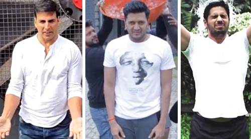 Bollywood’s empty Ice-Bucket Challenge