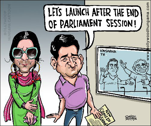 Bollywood Toons: The return of Kapil Sharma!