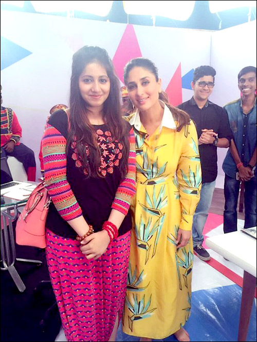 Kareena Kapoor Khan meets a fan from Burma