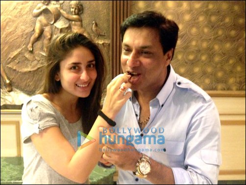 Kareena surprises Madhur on his birthday