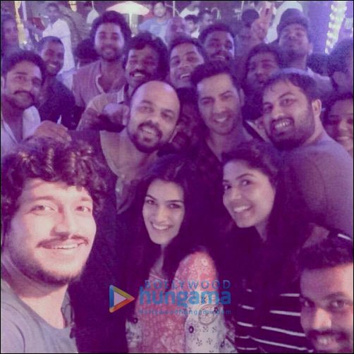Kriti Sanon starts shooting for Rohit Shetty’s Dilwale Kriti Sanon starts shooting for Rohit Shetty’s Dilwale