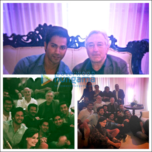 Check out: Bollywood newbies meet Robert De Niro