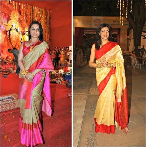 Style Seal: Rani and Sushmita’s similar ethnic Parade