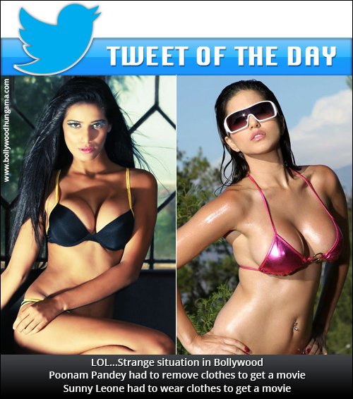 Tweet Picking: Poonam Pandey Vs Sunny Leone