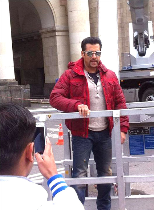 Check out: Salman shoots for Kick in Poland Check out: Salman shoots for Kick in Poland