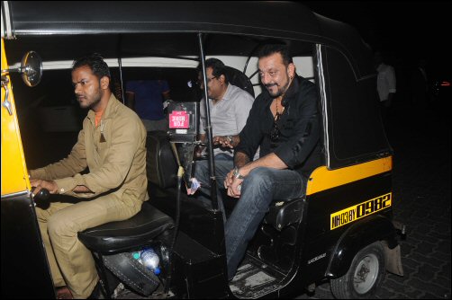 When Sanjay Dutt took an autorickshaw to go home