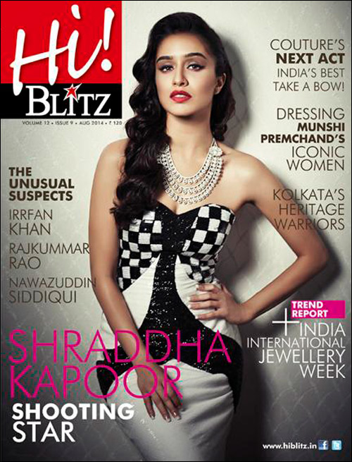 Check out: Shraddha Kapoor on the cover of Hi! Blitz Check out: Shraddha Kapoor on the cover of Hi! Blitz