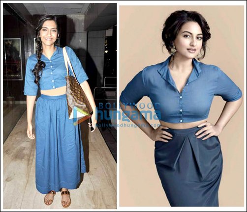 Style Seal: Sonakshi and Sonam ‘same to same’
