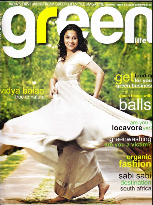 Vidya Balan goes green with Green Life