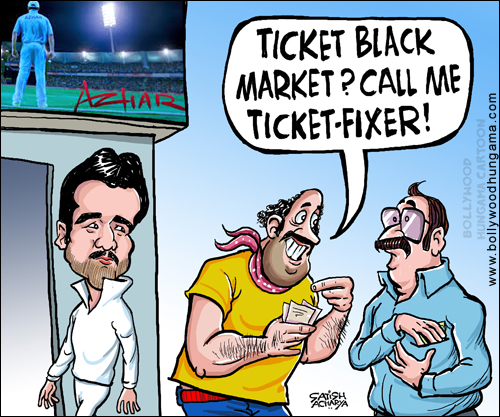 Bollywood Toons: Can Azhar acquit Azharuddin?