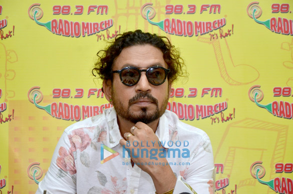 Irrfan Khan promotes ‘Madaari’ at 98.3 FM Radio Mirchi Irrfan Khan promotes ‘Madaari’ at 98.3 FM Radio Mirchi