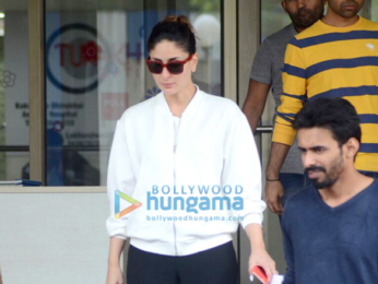 Kareena Kapoor Khan visits Saif Ali Khan after his thumb surgery