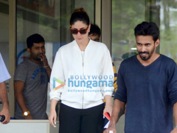 Kareena Kapoor Khan visits Saif Ali Khan after his thumb surgery