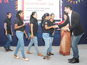 Prateik Babbar felicitates students at PUKAR's Youth Fellowship graduation event