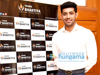 Rajeev Khandelwal, Neha Sharma & Avani Modi at the launch of 'Young Bhartiya'