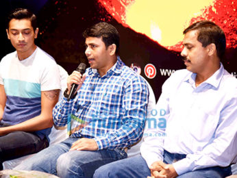 Rajeev Khandelwal, Neha Sharma & Avani Modi at the launch of 'Young Bhartiya'