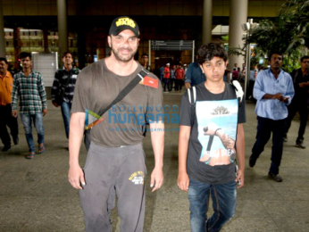 Salman Khan, Shahid Kapoor & Ameesha Patel arrive from Spain
