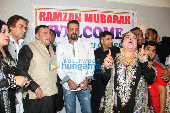 Sanjay Dutt graces an Iftaar party in Bandra Sanjay Dutt graces an Iftaar party in Bandra