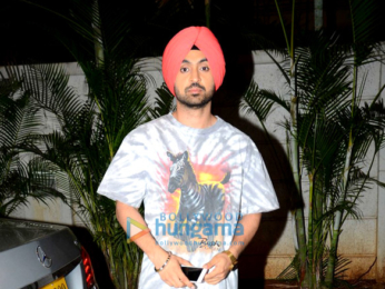Shahid Kapoor, Alia Bhatt & Diljit Dosanjh snapped at 'Udta Punjab' show for media
