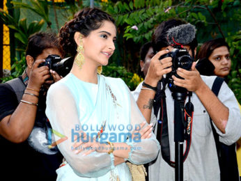 Sonam Kapoor & Aditya Thackeray inaugurate the Neerja Bhanot memorial