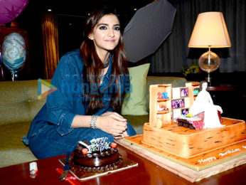 Sonam Kapoor celebrates her birthday with the media