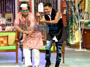 Sukhwinder Singh & Faaiz Anwar promote their film 'Love Ke Funday' on Colors Show Comedy Nights Live