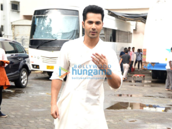 Varun Dhawan spotted at Mehboob Studio