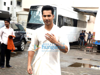 Varun Dhawan spotted at Mehboob Studio