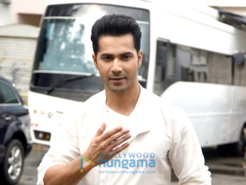 Varun Dhawan spotted at Mehboob Studio